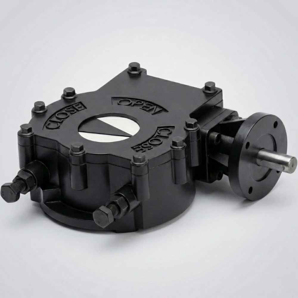 Quarter-Turn-Worm-Gearbox-Actuator-Operated-in-ahmedabad